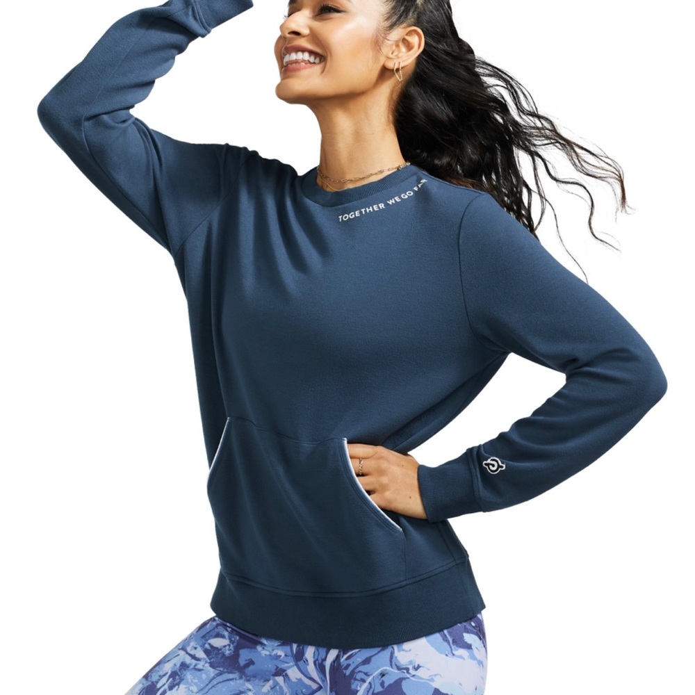 NWT peloton elevate pocket crewneck pullover sweatshirt